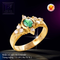 Nhẫn nữ vàng màu 18K