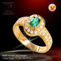 Nhẫn nữ vàng màu 18K