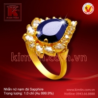 Nhẫn nữ nạm đá Sapphire