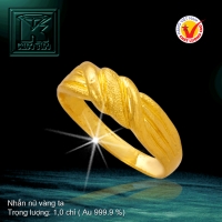 Nhẫn nữ vàng 24K