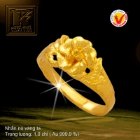 Nhẫn nữ vàng 24K