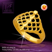 Nhẫn nữ vàng 24K