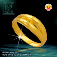 Nhẫn nữ vàng 24K