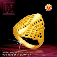 Nhẫn nữ vàng 24K