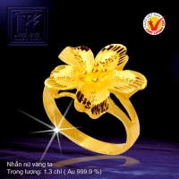 Nhẫn nữ vàng 24K