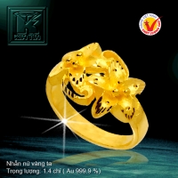 Nhẫn nữ vàng 24K