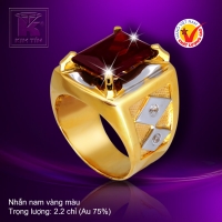 Nhẫn nam vàng 18k