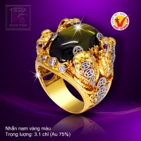 Nhẫn nam vàng 18k