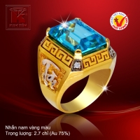 Nhẫn nam vàng 18k