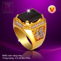 Nhẫn nam vàng 18k