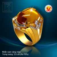 Nhẫn nam vàng 18k