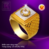 Nhẫn nam vàng 18k