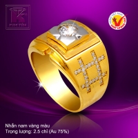 Nhẫn nam vàng 18k