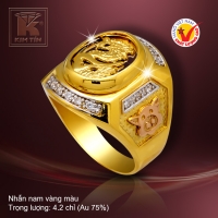 Nhẫn nam vàng 18k