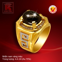 Nhẫn nam vàng 18k