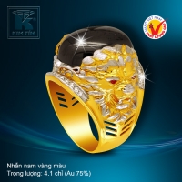 Nhẫn nam vàng 18k