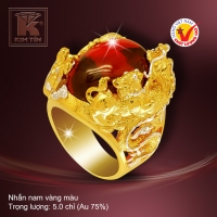 Nhẫn nam vàng 18k