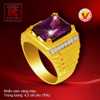 Nhẫn nam vàng 18k