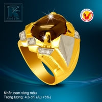 Nhẫn nam vàng 18k