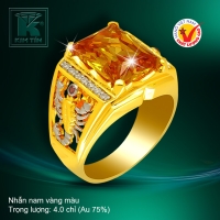 Nhẫn nam vàng 18k