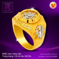 Nhẫn nam vàng 14k