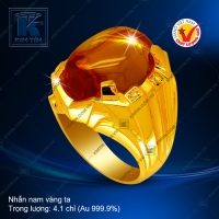 Nhẫn nam vàng 24K