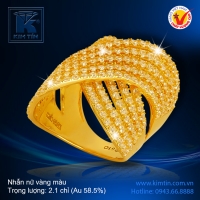 Nhẫn nữ vàng màu 14k