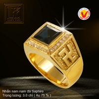 Nhẫn nam vàng 18K