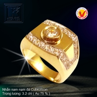 Nhẫn nam vàng 18K