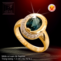 Nhẫn nữ vàng màu 18K