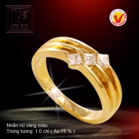 Nhẫn nữ vàng màu 18K