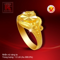 Nhẫn nữ vàng 24K