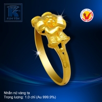 Nhẫn nữ vàng 24K