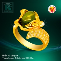 Nhẫn nữ vàng 24K