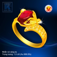 Nhẫn nữ vàng 24K