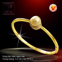 Vòng tay nạm ngọc trai