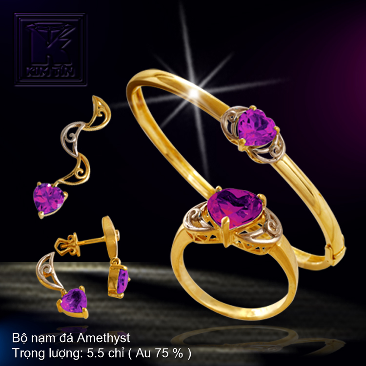 Bộ vàng màu 18K