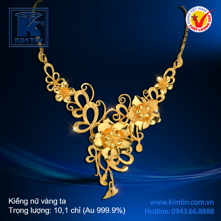 Kiềng nữ - Vàng24K