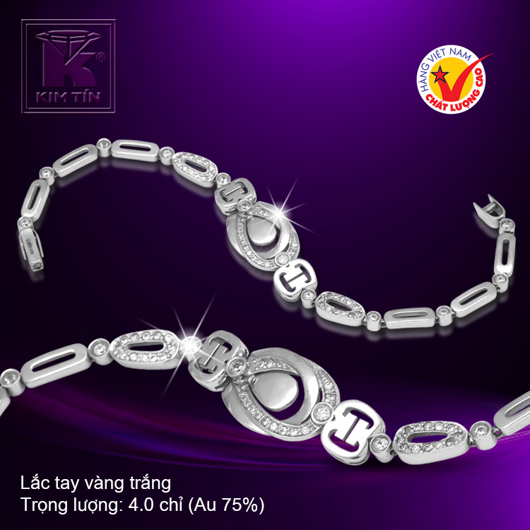 Lắc tay vàng 18k