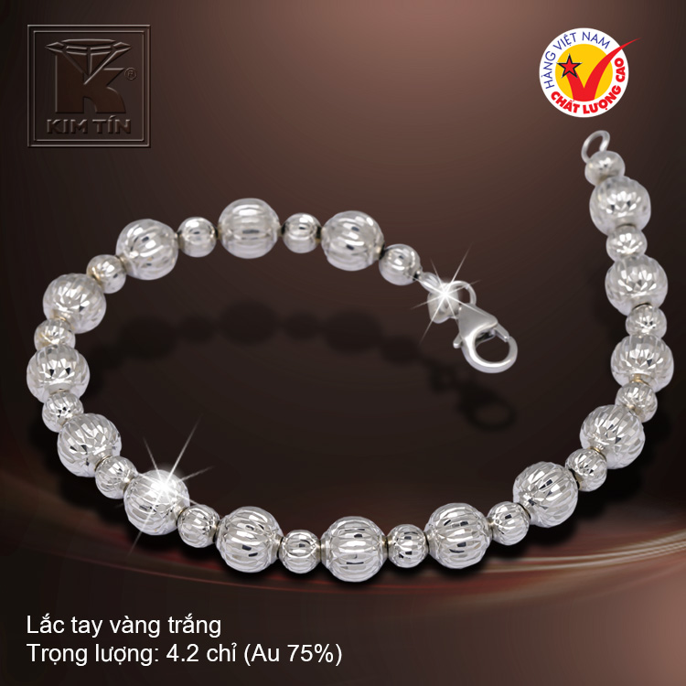 Lắc tay vàng 18k