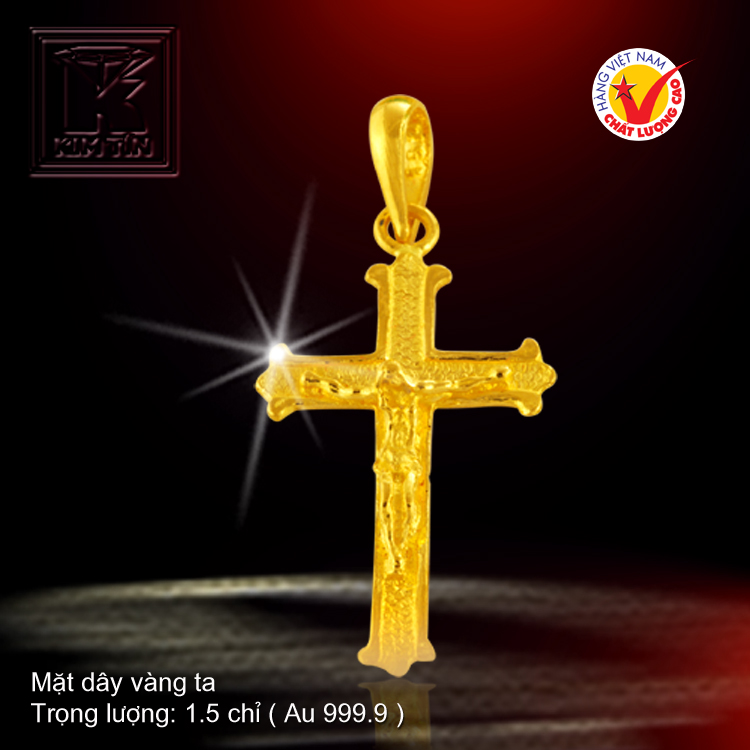 Mặt dây vàng 24K