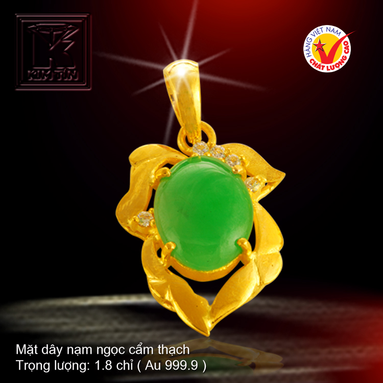 Mặt dây vàng 24K