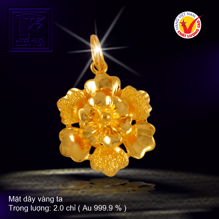 Mặt dây vàng 24K