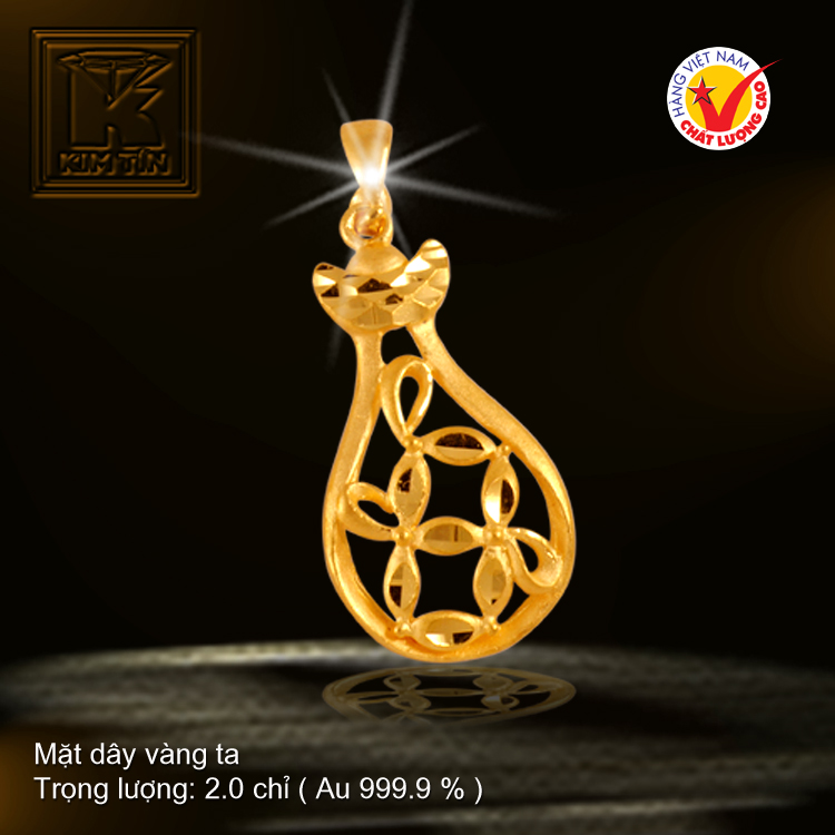 Mặt dây vàng 24K