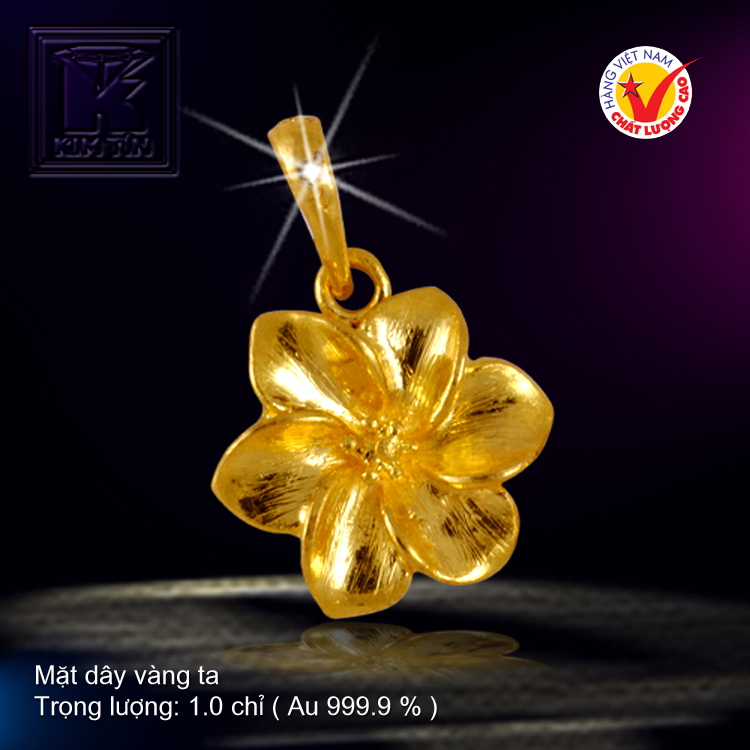 Mặt dây vàng 24K