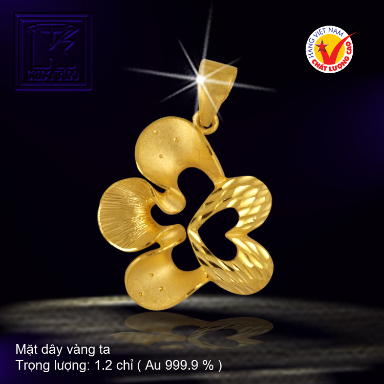 Mặt dây vàng 24K