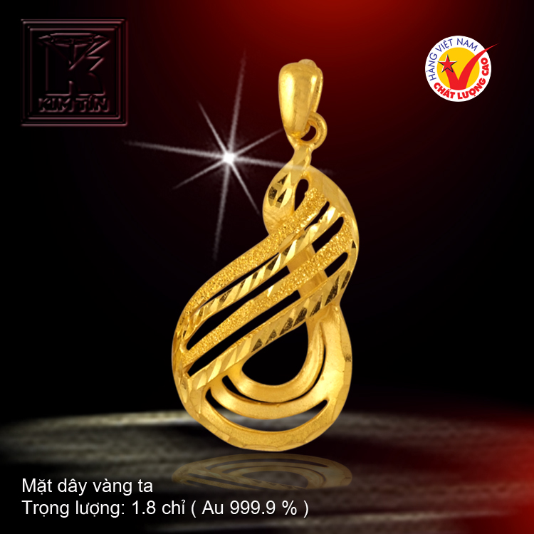 Mặt dây vàng 24K