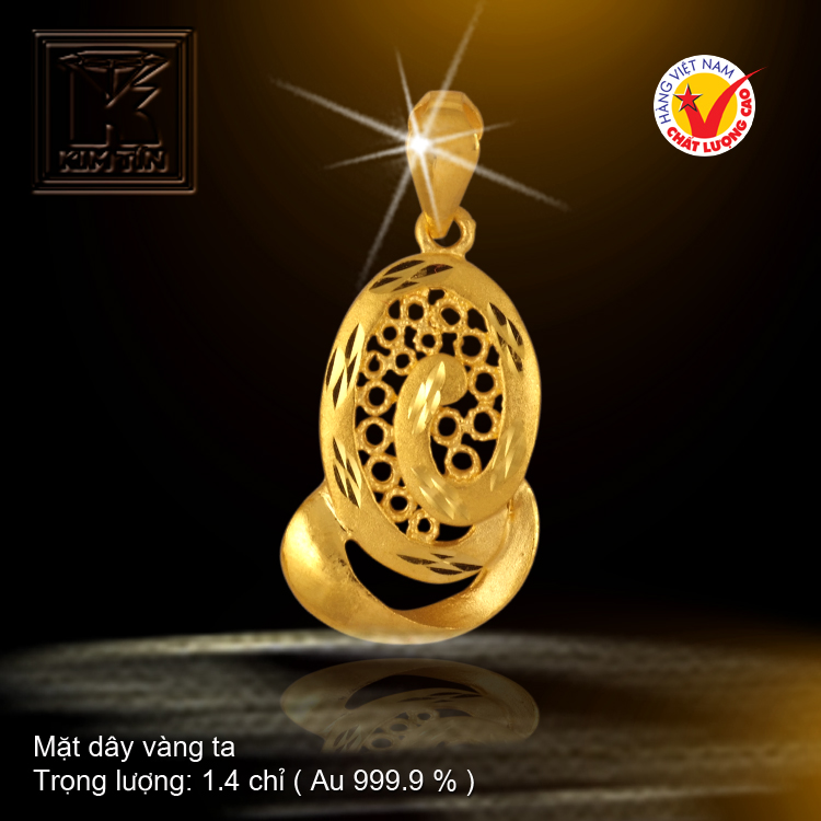 Mặt dây vàng 24K