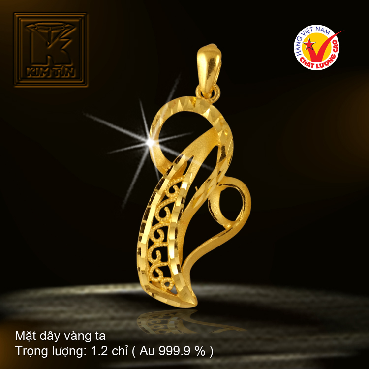 Mặt dây vàng 24K