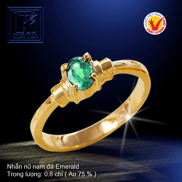 Nhẫn nữ vàng màu 18K